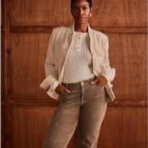 CAbi this season’s London Cord sz 6 R NWOT